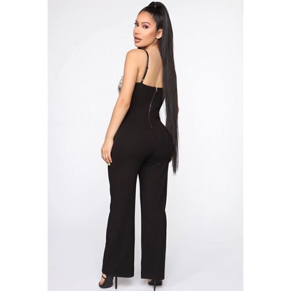 Fashion nova So Much Detail Jumpsuit - Picture 1 of 12